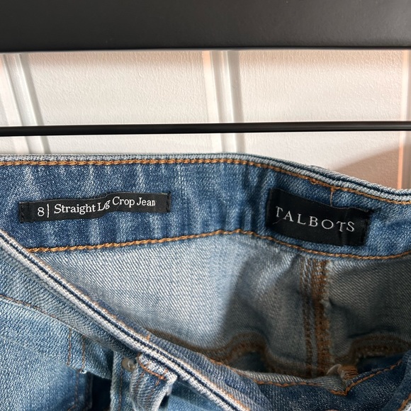 Talbots Straight Leg Crop Jean - Picture 4 of 7
